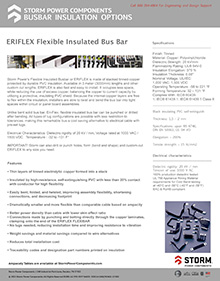 Flexible Insulated Bus Bar Guide