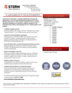 Capability statement