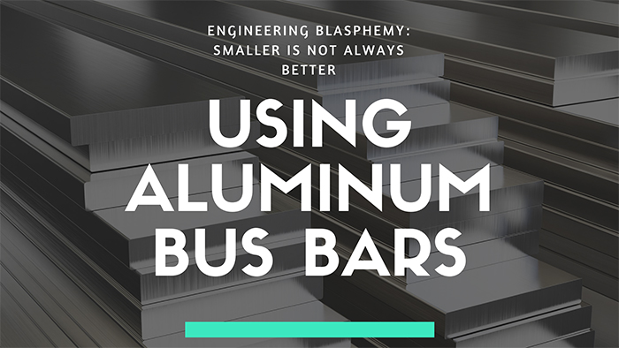 image of aluminum bus bars